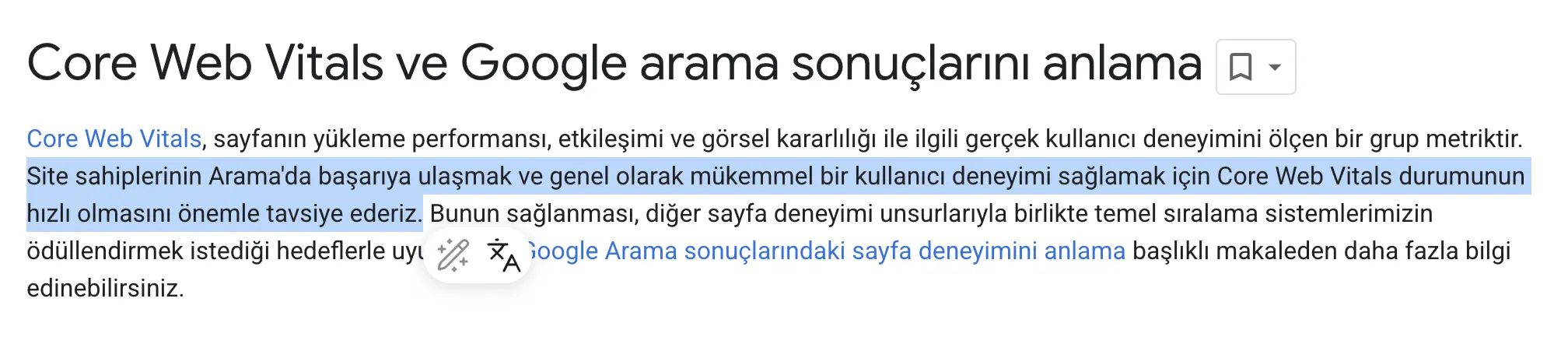 Core Web Vitals google için önemli mi ve bir sıralama faktörü mü