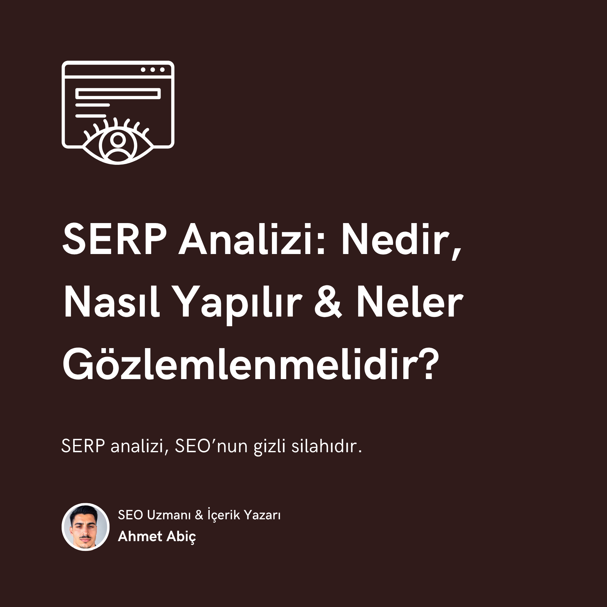 SERP Analizi