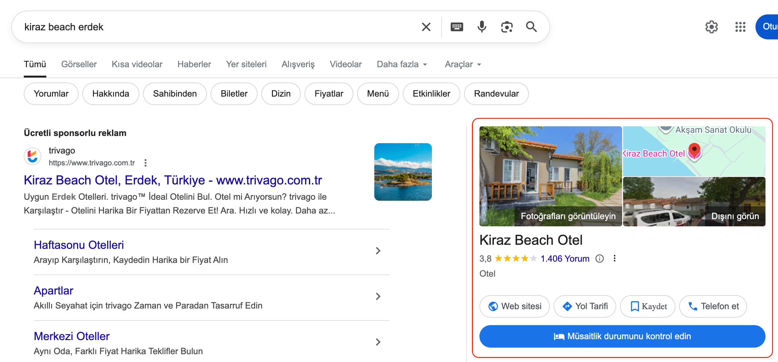 Google Benim İşletmem Kaydı üzerine alma
