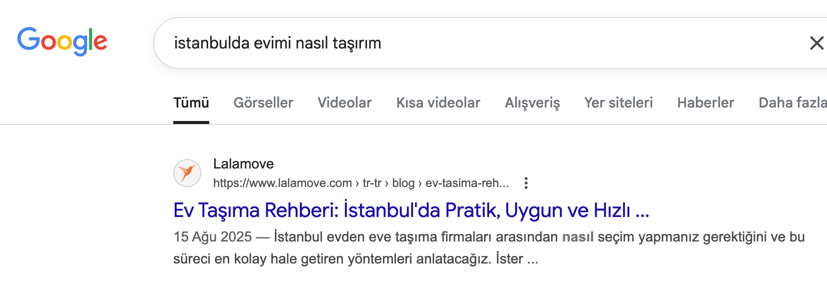 Lokasyon Odaklı İçerik Üretimi