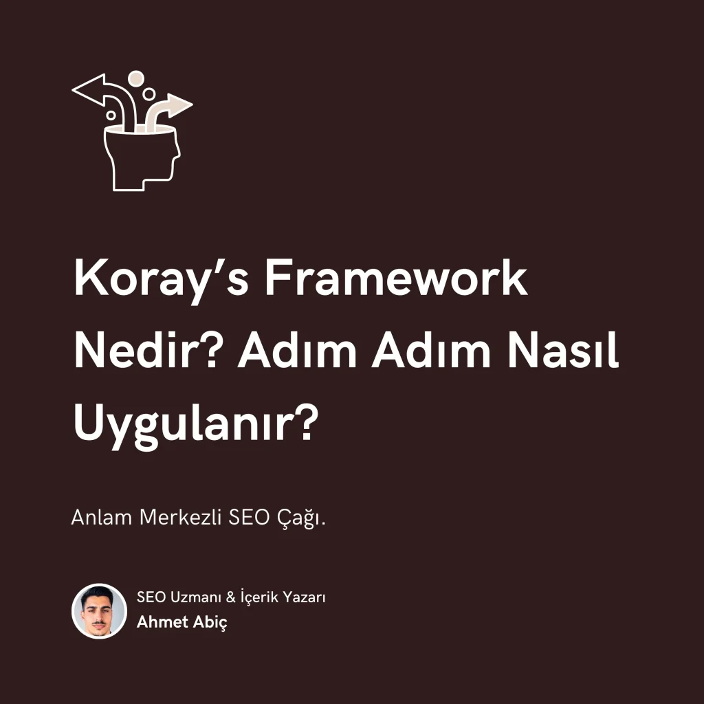 Koray’s Framework