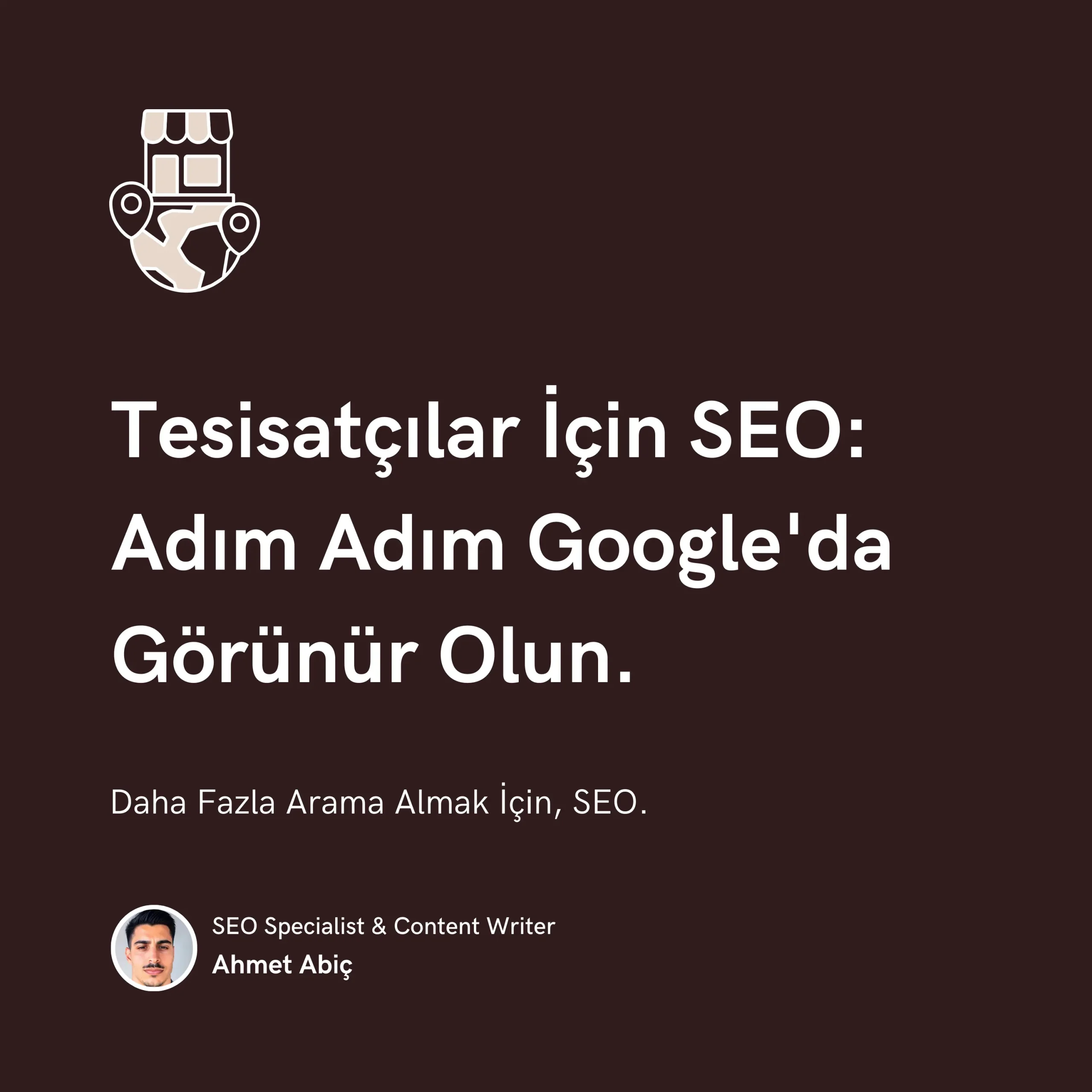 Tesisatçılar İçin SEO