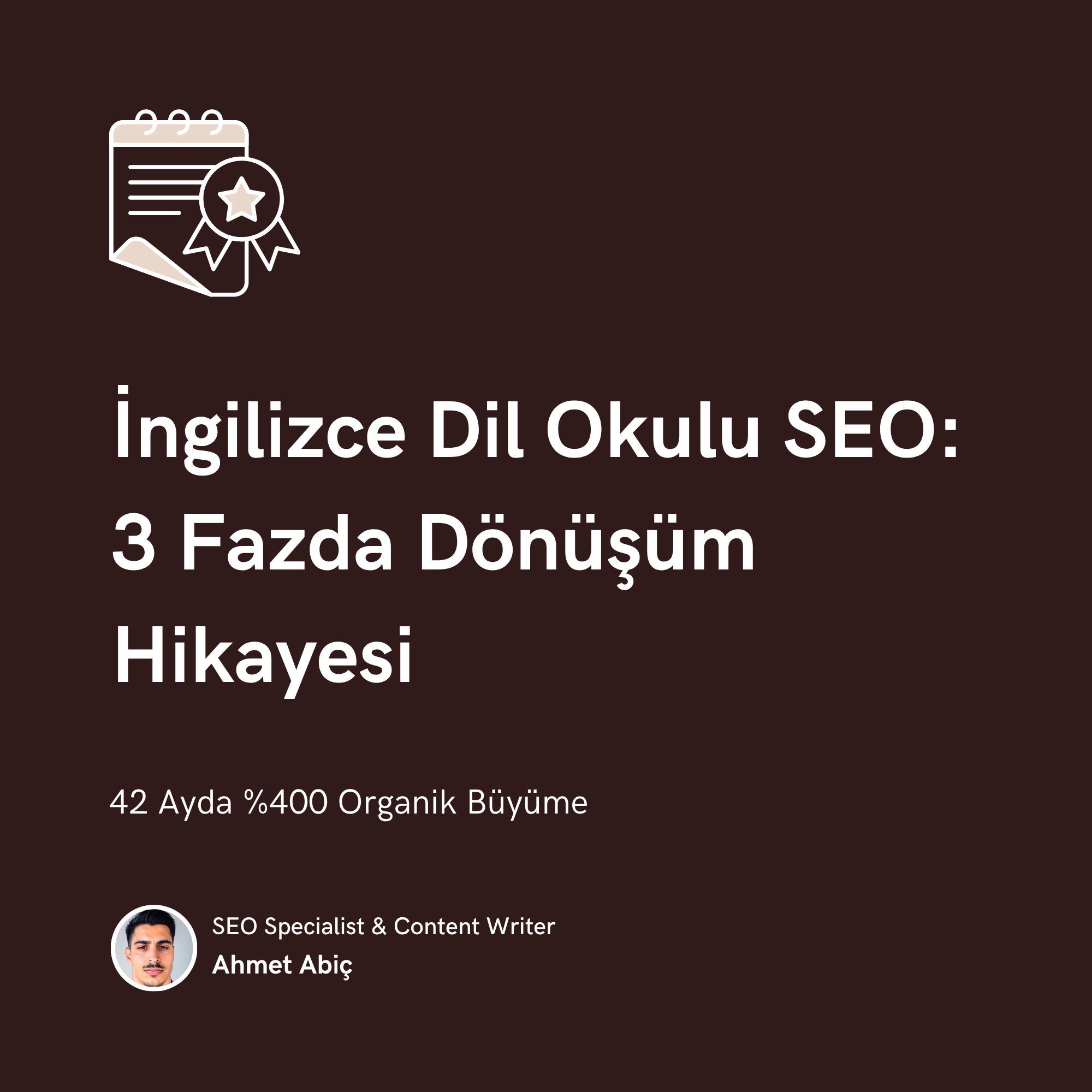 İngilizce Dil Okulu SEO Vaka Çalışması