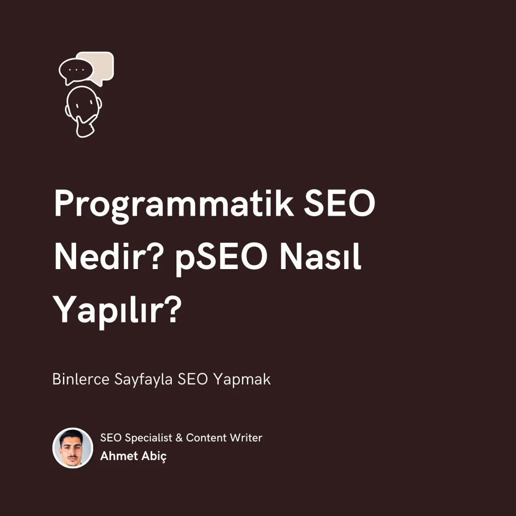 Programmatik SEO Nedir