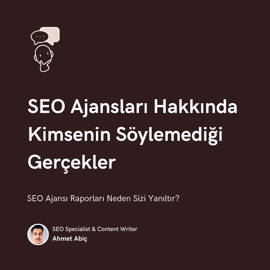 SEO Ajansları Hakkında Kimsenin Söylemediği Gerçekler