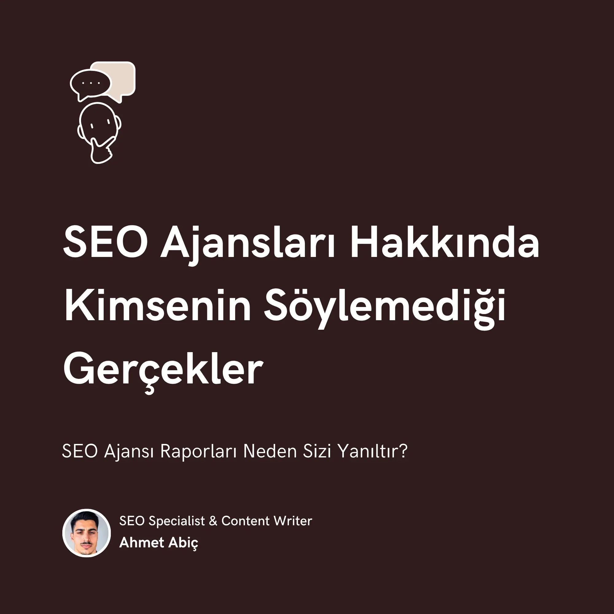 SEO Ajansları Hakkında Kimsenin Söylemediği Gerçekler