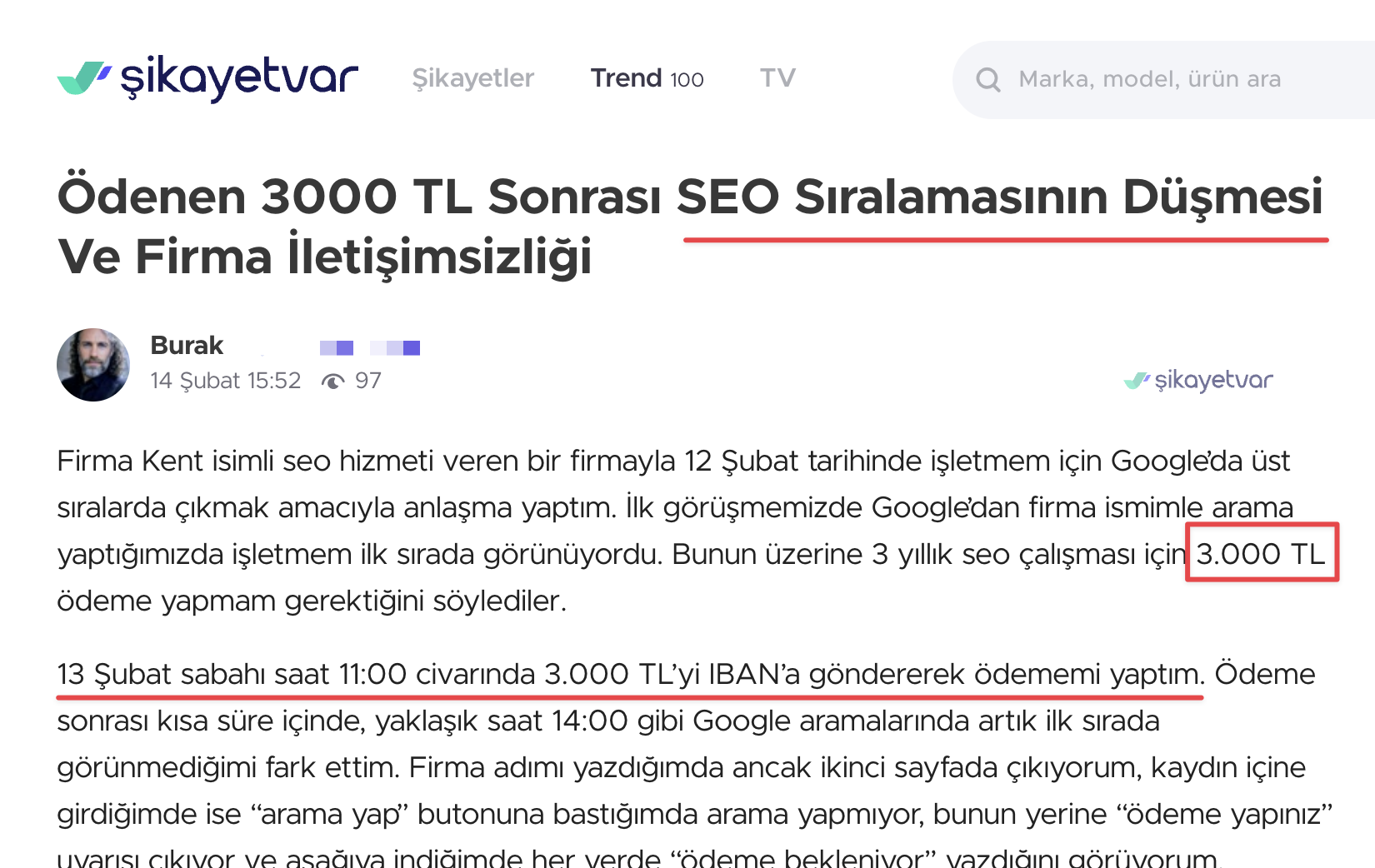 ucuz seo yaptırmanın sonuçları