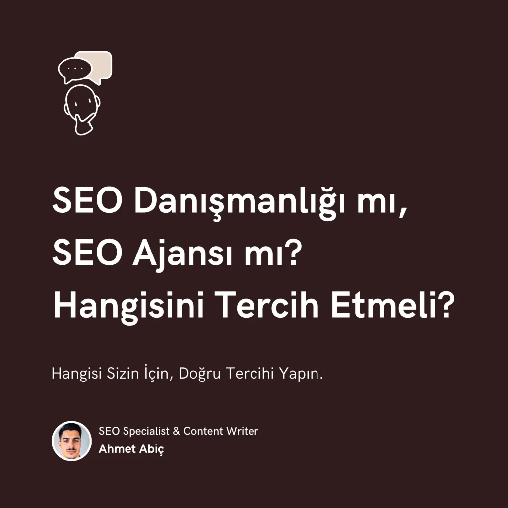 SEO Danışmanlığı mı, SEO Ajansı mı